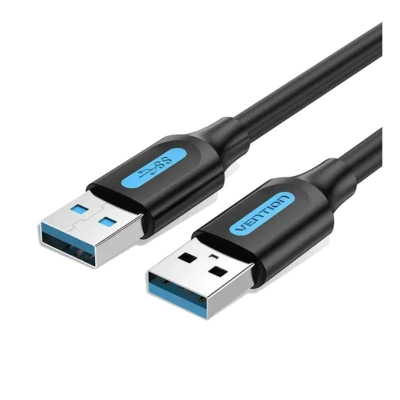 Cable usb 3.0 vention conbd/ usb macho - usb macho/ 5gbps/ 50cm/ negro