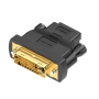 Adaptador vention ecdb0/ dvi macho - hdmi hembra