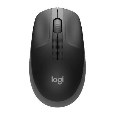 Ratón inalámbrico logitech m190/ hasta 1000 dpi/ gris marengo