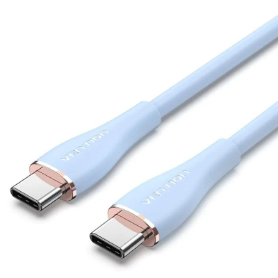 Cable usb 2.0 tipo-c vention tawgf/ usb tipo-c macho - usb tipo-c macho/ hasta 100w/ 480mbps/ 1m/ verde