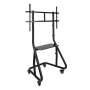 Soporte de suelo con ruedas tooq fs20200m-b para tv de 60-105'/ hasta 100kg