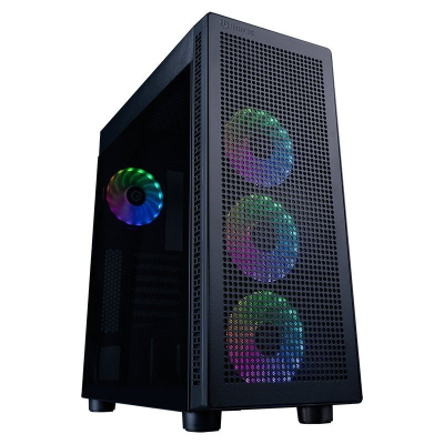 Caja gaming semitorre hiditec h1 air argb