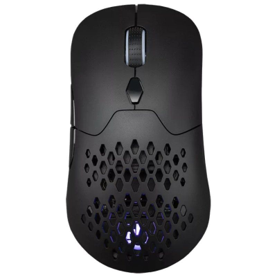 Ratón gaming inalámbrico hiditec gx30 pro wireless/ batería recargable/ hasta 26000 dpi