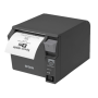 Impresora de tickets epson tm-t70ii/ térmica/ ancho papel 80mm/ usb-rs232/ negra