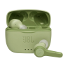 Auriculares bluetooth jbl tune 215 tws con estuche de carga/ autonomía 5h/ verdes