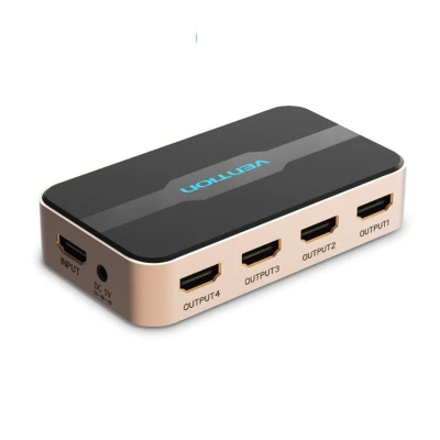 Duplicador dhmi vention accg0-eu/ 4x hdmi hembra - hdmi macho