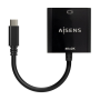 Conversor hdmi 4k 30hz aisens a109-0684/ hdmi hembra - usb tipo-c macho/ 15cm/ negro