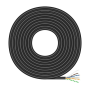 Bobina de cable rj45 para exteriores utp awg23 aisens a135-0675 cat.6/ 100m/ impermeable/ negro