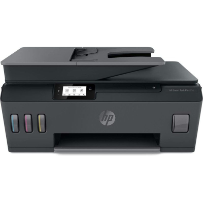 Multifunción recargable hp smart tank plus 655/ wifi/ fax/ negra