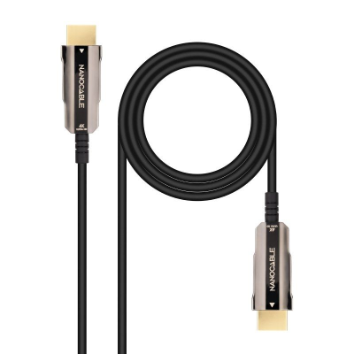 Cable hdmi 2.0 4k nanocable 10.15.2010/ hdmi macho - hdmi macho/ 10m/ negro