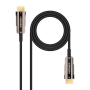 Cable hdmi 2.0 aoc 4k nanocable 10.15.2015/ hdmi macho - hdmi macho/ 15m/ negro