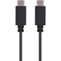 Cable usb 2.0 tipo-c nanocable 10.01.2301/ usb tipo-c macho - usb tipo-c macho/ 1m/ negro