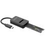 Dock usb tipo-c para ssd m2 sata/nvme aisens asuc-m2d011-bk/ negro