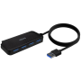 Hub usb 3.0 aisens a106-0714/ 4xusb