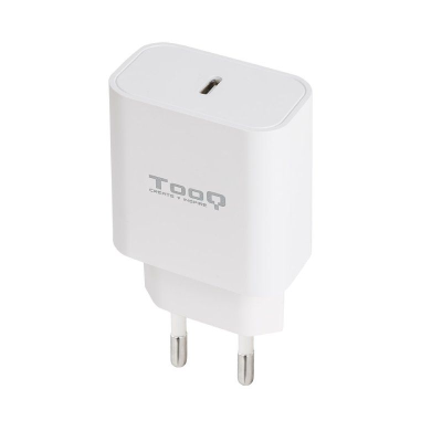 Cargador de pared tooq tqwc-pdusbc20w/ 1xusb tipo-c/ 20w