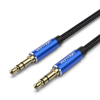 Cable estéreo vention bawlh/ jack 3.5 macho - jack 3.5 macho/ 2m/ azul