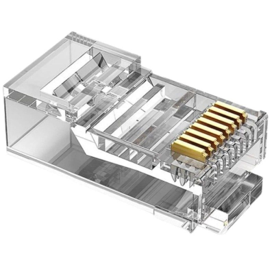 Conector rj45 vention idbr0-50/ cat.5e/ 50 uds