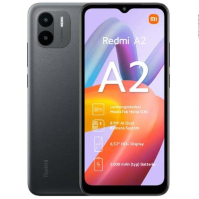 Smartphone xiaomi redmi a2 3gb/ 64gb/ 6.52'/ negro