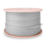 Bobina de cable rj45 utp aisens a135-0743 cat.6/ 500m/ gris