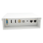 Caja de conexiones aisens a127-0720/ vga - 2x hdmi - jack 3.5 - usb tipo-c - usb - 2x rj45