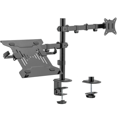 Soporte de mesa orientable/ inclinable dtl32tsr-193 para tv y portátil de 17-32'