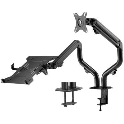 Soporte de mesa orientable/ inclinable dtl32tsr-195 para tv y portátil de 17-32'