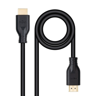 Cable hdmi 2.0 4k ccs nanocable 10.15.3900/ hdmi macho - hdmi macho/ 50cm/ negro