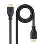 Cable hdmi 2.0 4k ccs nanocable 10.15.3903/ hdmi macho - hdmi macho/ 3m/ negro