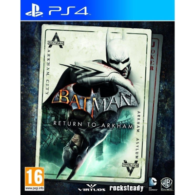 Juego para consola sony ps4 batman: return to arkham