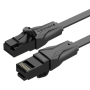 Cable de red rj45 utp vention ibibl cat.6a/ 10m/ negro