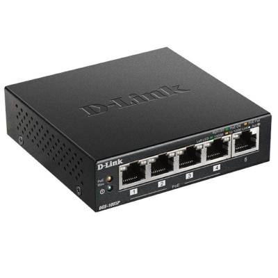 Switch d-link dgs-1005p 5 puertos/ rj-45 10/100/1000 poe