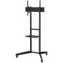 Soporte de suelo inclinable con ruedas aisens ft70te-211 para tv de 37-70'/ hasta 50kg