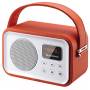 Radio portátil sunstech rpbt450/ roja