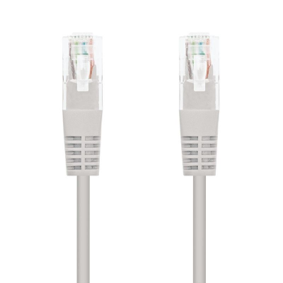 Cable de red rj45 utp nanocable 10.20.0425 cat.6/ 25m/ gris