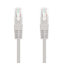 Cable de red rj45 utp nanocable 10.20.0430 cat.6/ 30m/ gris