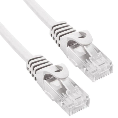 Cable de red rj45 utp phasak phk 1520 cat.6/ 20m/ gris