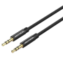 Cable estéreo vention bagbf/ jack 3.5 macho - jack 3.5 macho/ 1m/ negro