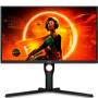 Monitor gaming aoc 25g3zm/bk 24.5'/ full hd/ 0.5ms/ 240hz/ va/ regulable en altura/ negro y rojo