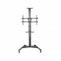 Soporte de suelo inclinable/ giratorio con ruedas fonestar sts-4264n para tv de 37-70'/ hasta 50kg