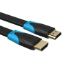 Cable hdmi 2.0 4k vention vaa-b02-l075/ hdmi macho - hdmi macho/ 75cm/ negro