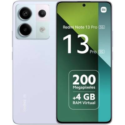 Smartphone xiaomi redmi note 13 pro nfc 8gb/ 256gb/ 6.67'/ 5g/ púrpura