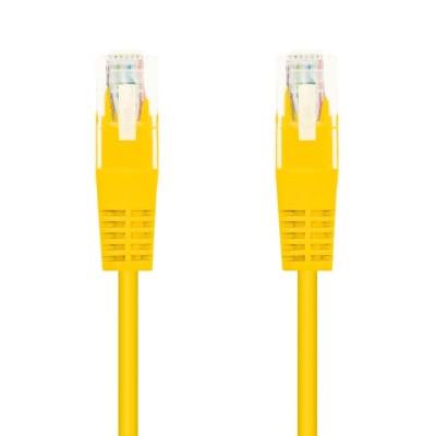 Cable de red rj45 utp nanocable 10.20.0400-y cat.6/ 50cm/ amarillo