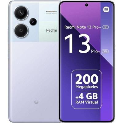 Smartphone xiaomi redmi note 13 pro+ nfc 8gb/ 256gb/ 6.67'/ 5g/ púrpura