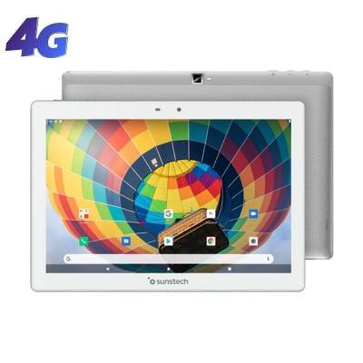 Tablet sunstech tab1011 10.1'/ 3gb/ 64gb/ octacore/ 4g/ plata