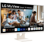 Smart monitor lg myview 27sr50f-w 27'/ full hd/ smart tv/ multimedia/ blanco