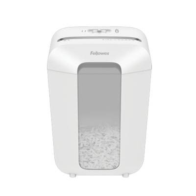 Destructora fellowes lx70/ corte en partículas de 4 x 40mm/ blanca