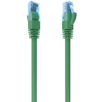 Cable de red rj45 awg26 cca utp aisens a135-0805 cat.6/ 25cm/ verde