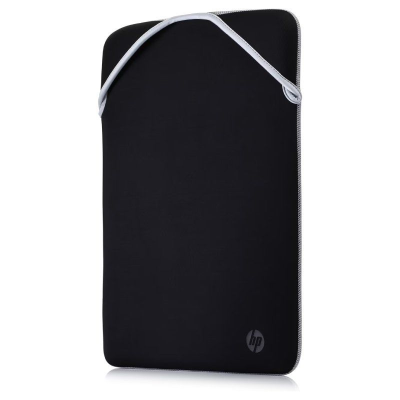 Funda hp 2f2j1aa reversible para portátiles hasta 14.1'/ negro y plata