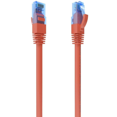 Cable de red rj45 awg26 cca utp aisens a135-0786 cat.6/ 30cm/ rojo