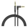 Cable audio vention bazbh/ jack 3.5 macho - jack 3.5 macho/ 2m/ negro